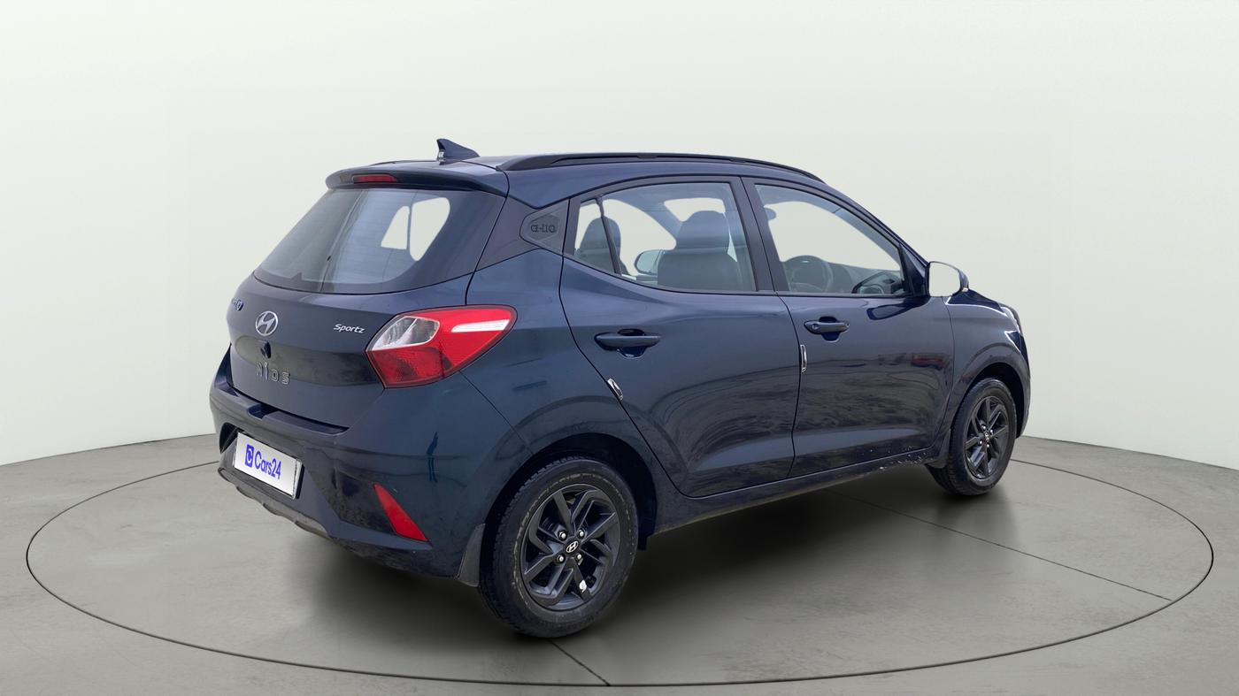 2021 Hyundai GRAND I10 NIOS SPORTZ 1.2 KAPPA VTVT, Petrol, Manual, 53,563 km, Right Back Diagonal