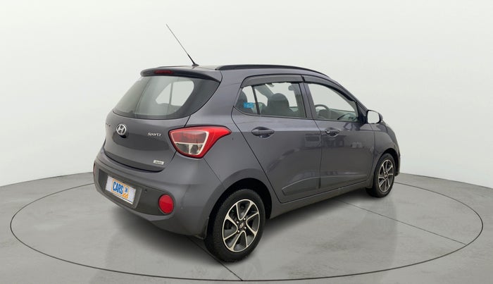 2017 Hyundai Grand i10 SPORTZ (O) AT 1.2 KAPPA VTVT, Petrol, Automatic, 76,676 km, Right Back Diagonal