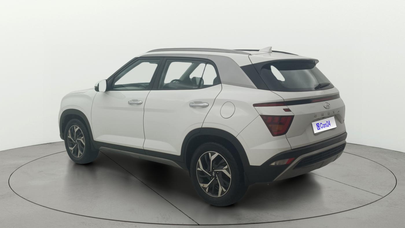 2021 Hyundai Creta SX (O) IVT 1.5 PETROL, Petrol, Automatic, 68,510 km, Left Back Diagonal