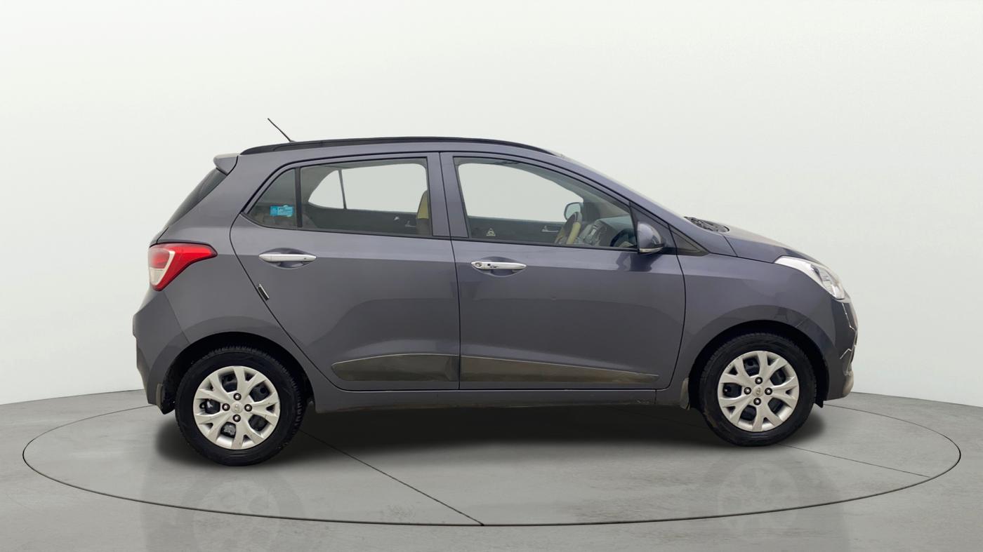2014 Hyundai Grand i10 SPORTZ 1.2 KAPPA VTVT, Petrol, Manual, 44,902 km, Right Side View