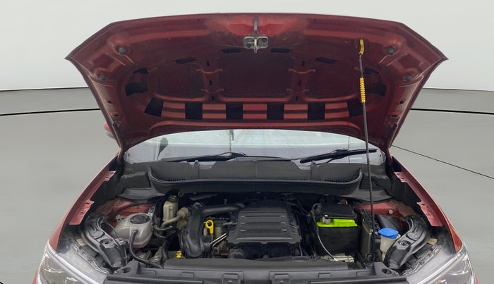 2022 Volkswagen TAIGUN TOPLINE 1.0 TSI MT, Petrol, Manual, 1,27,393 km, Open Bonet