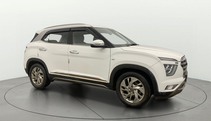 2020 Hyundai Creta SX IVT 1.5 PETROL, Petrol, Automatic, 1,24,656 km, Right Front Diagonal