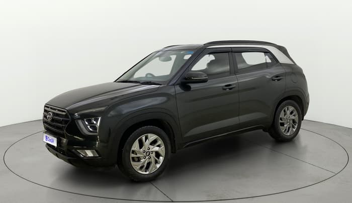 2020 Hyundai Creta SX (O) 1.4 TURBO DCT, Petrol, Automatic, 79,554 km, Left Front Diagonal