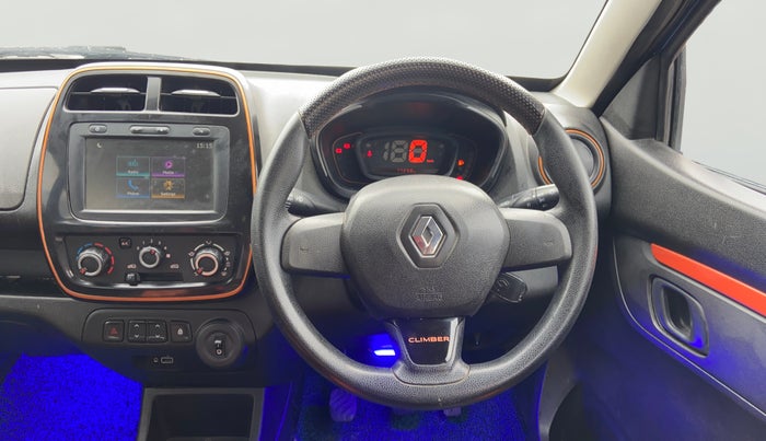 2019 Renault Kwid CLIMBER 1.0, Petrol, Manual, 77,241 km, Steering Wheel Close Up