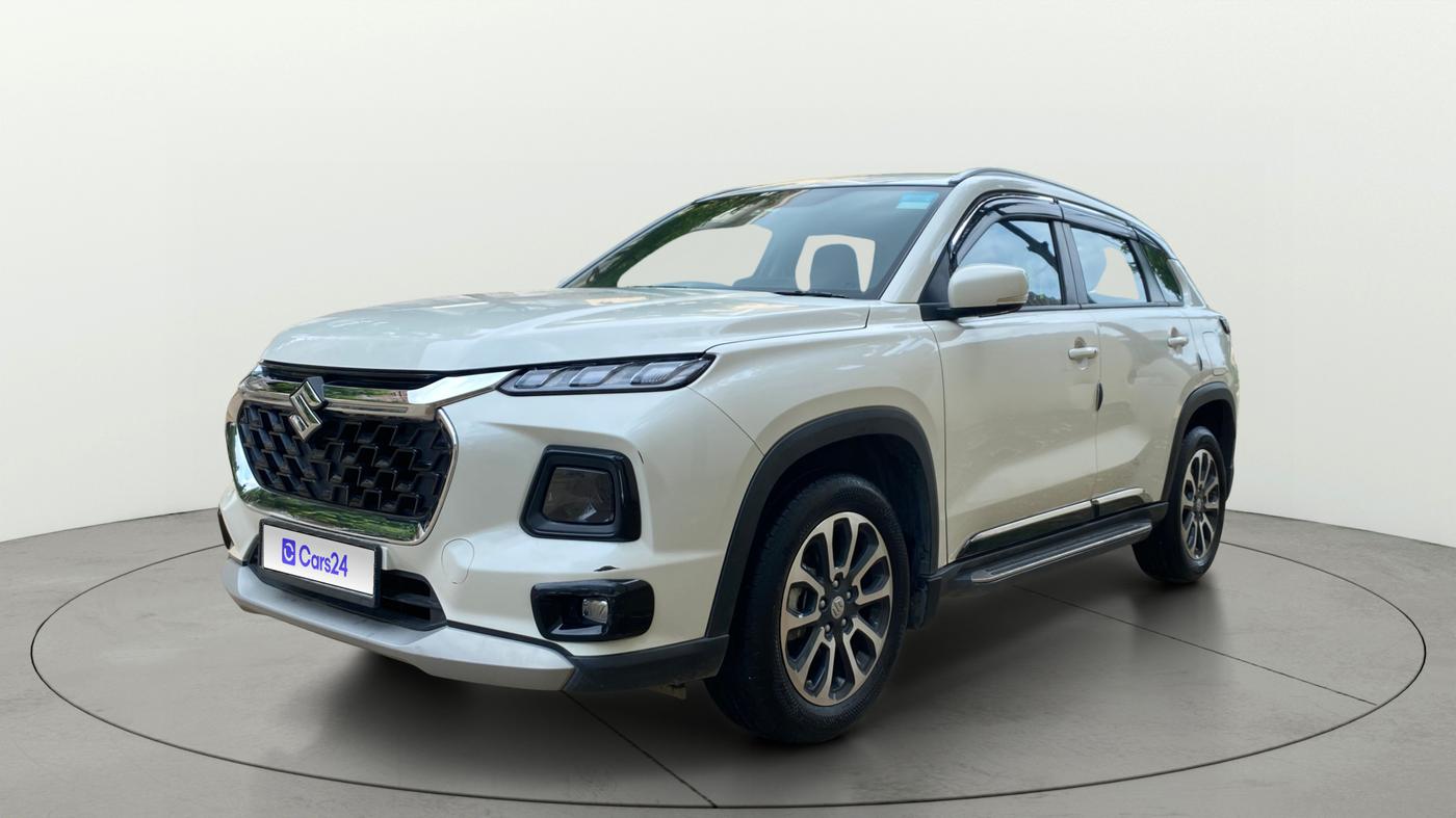2025 Maruti Grand Vitara Delta Plus Hybrid eCVT, Hybrid, Automatic, 12,045 km, Left Front Diagonal
