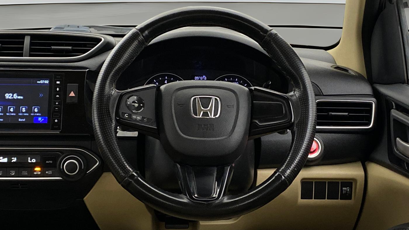 2020 Honda Amaze 1.2L I-VTEC VX CVT, Petrol, Automatic, 97,368 km, Steering Wheel Close Up