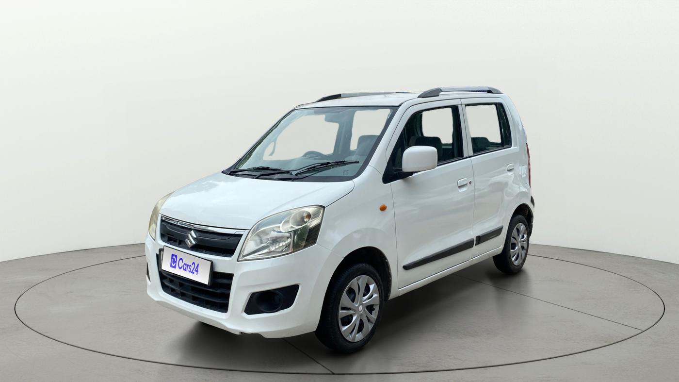 2015 Maruti Wagon R 1.0 VXI, Petrol, Manual, 89,196 km, Left Front Diagonal