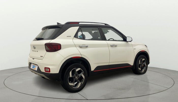 2020 Hyundai VENUE SX 1.0 (O) TURBO IMT DUAL TONE, Petrol, Manual, 67,344 km, Right Back Diagonal