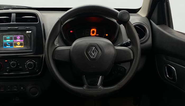 2019 Renault Kwid RXT 1.0 (O), Petrol, Manual, 48,707 km, Steering Wheel Close Up
