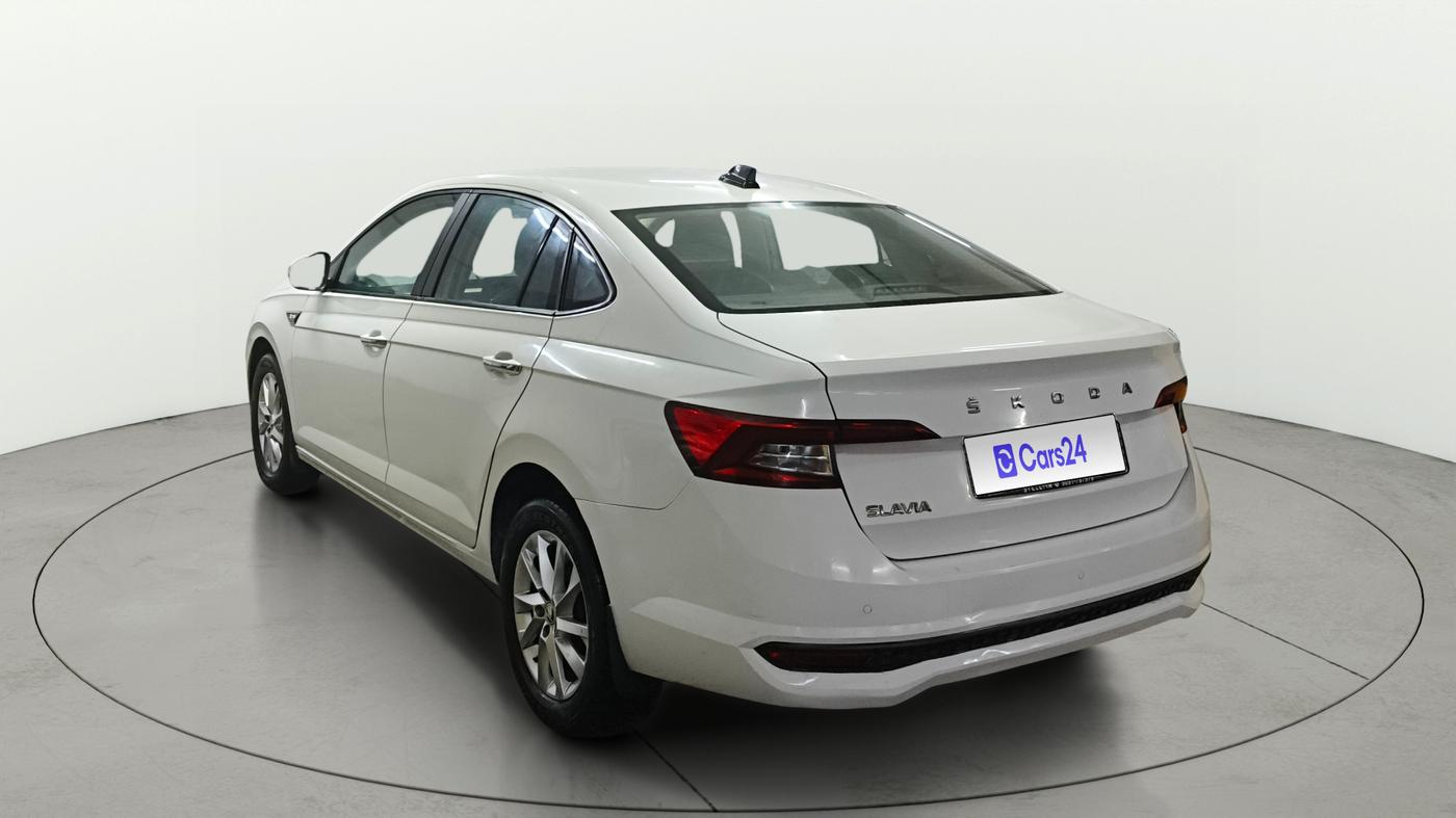 2022 Skoda SLAVIA AMBITION 1.0L TSI MT, Petrol, Manual, 75,019 km, Left Back Diagonal