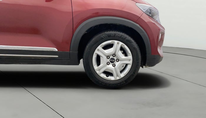 2020 KIA SONET HTX 1.0 IMT, Petrol, Manual, 17,607 km, Right Front Wheel