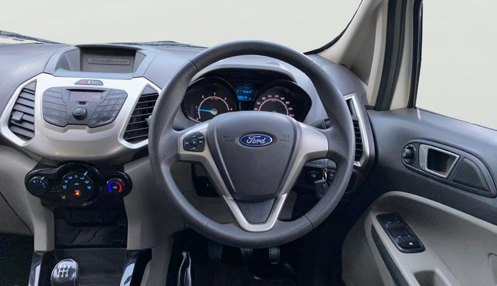 2015 Ford Ecosport TREND 1.5L DIESEL, Diesel, Manual, 80,207 km, Steering Wheel Close Up