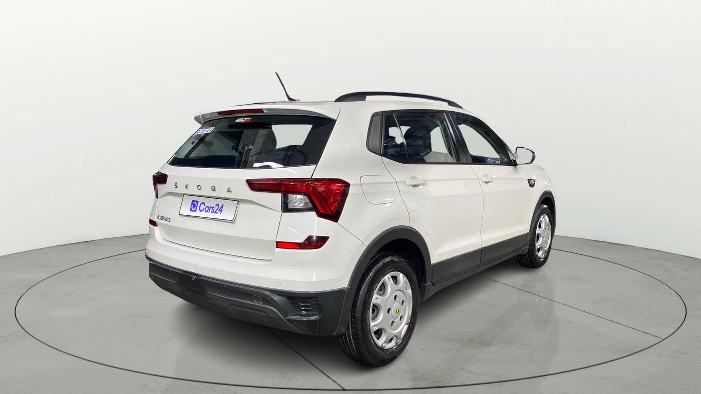 2022 Skoda KUSHAQ ACTIVE 1.0L TSI MT, Petrol, Manual, 28,539 km, Right Back Diagonal
