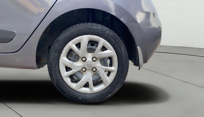 2017 Hyundai Grand i10 SPORTZ (O) 1.2 U2 CRDI, Diesel, Manual, 83,797 km, Left Rear Wheel