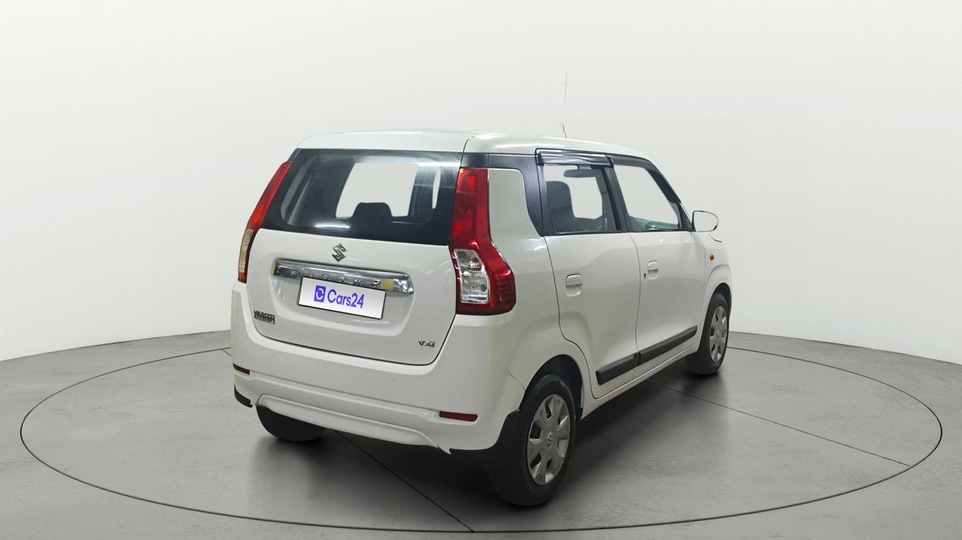 2020 Maruti New Wagon-R VXI 1.2 AMT, Petrol, Automatic, 98,365 km, Right Back Diagonal