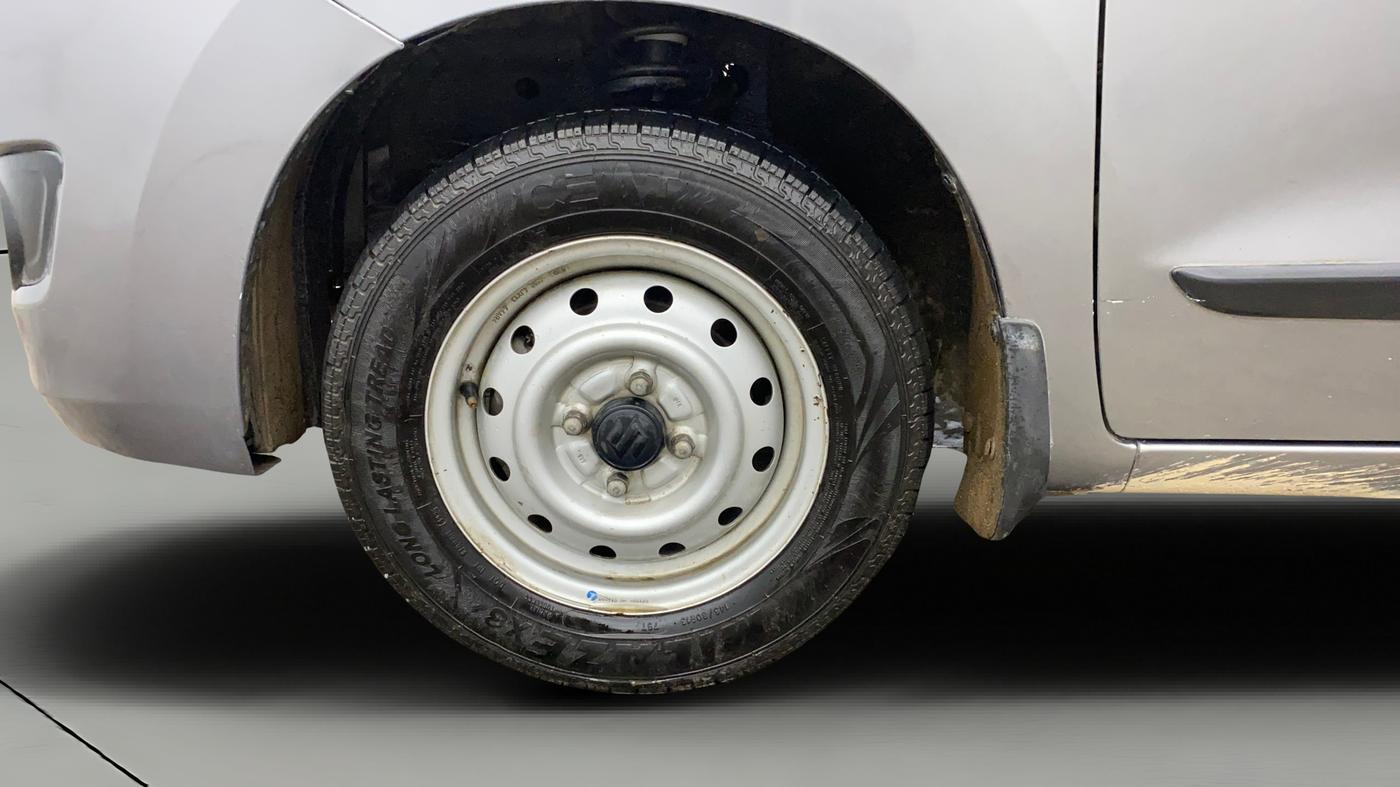 2018 Maruti Wagon R 1.0 LXI CNG, CNG, Manual, 52,746 km, Left Front Wheel