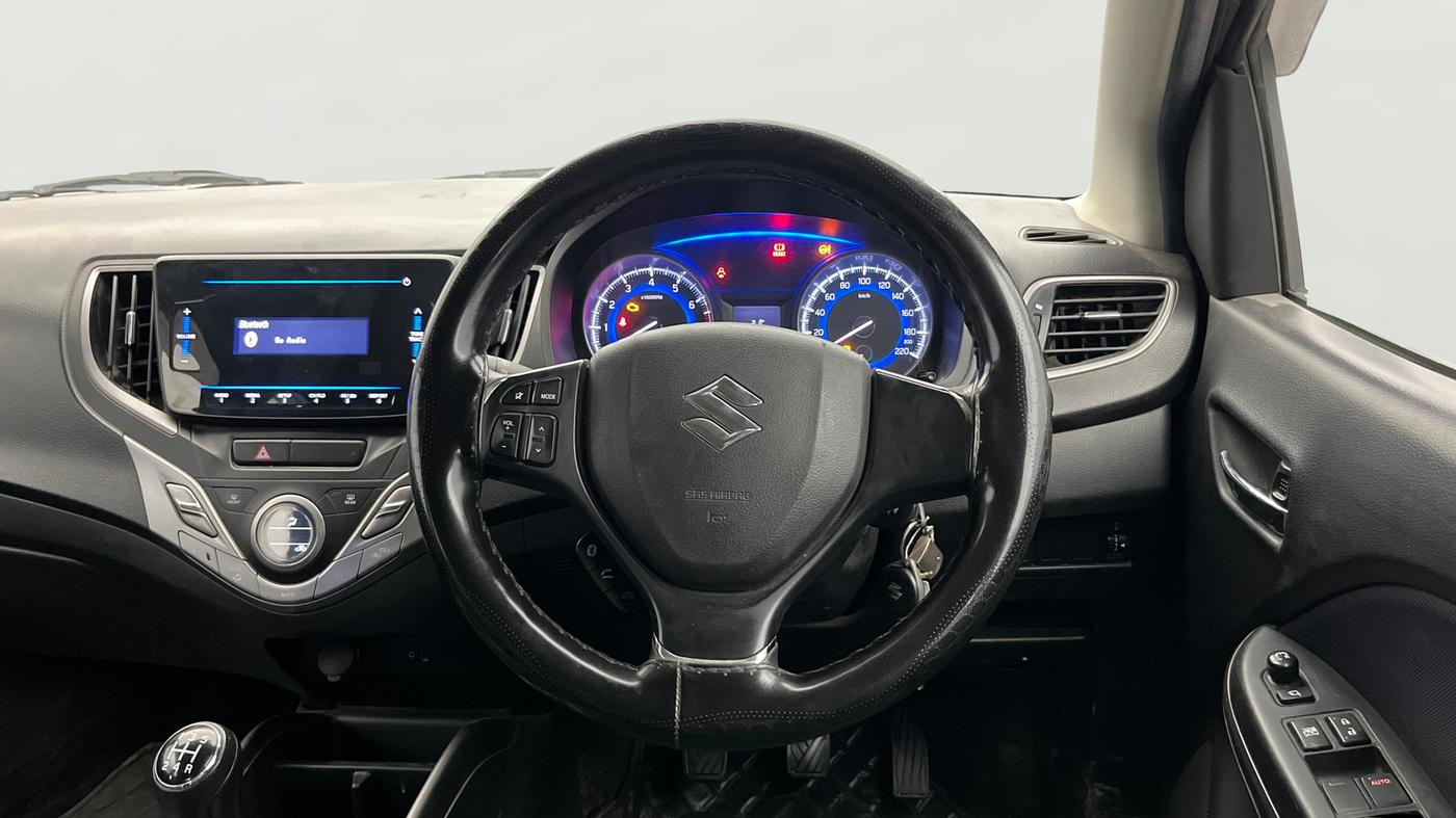 2020 Maruti Baleno DELTA PETROL 1.2, Petrol, Manual, 83,938 km, Steering Wheel Close Up