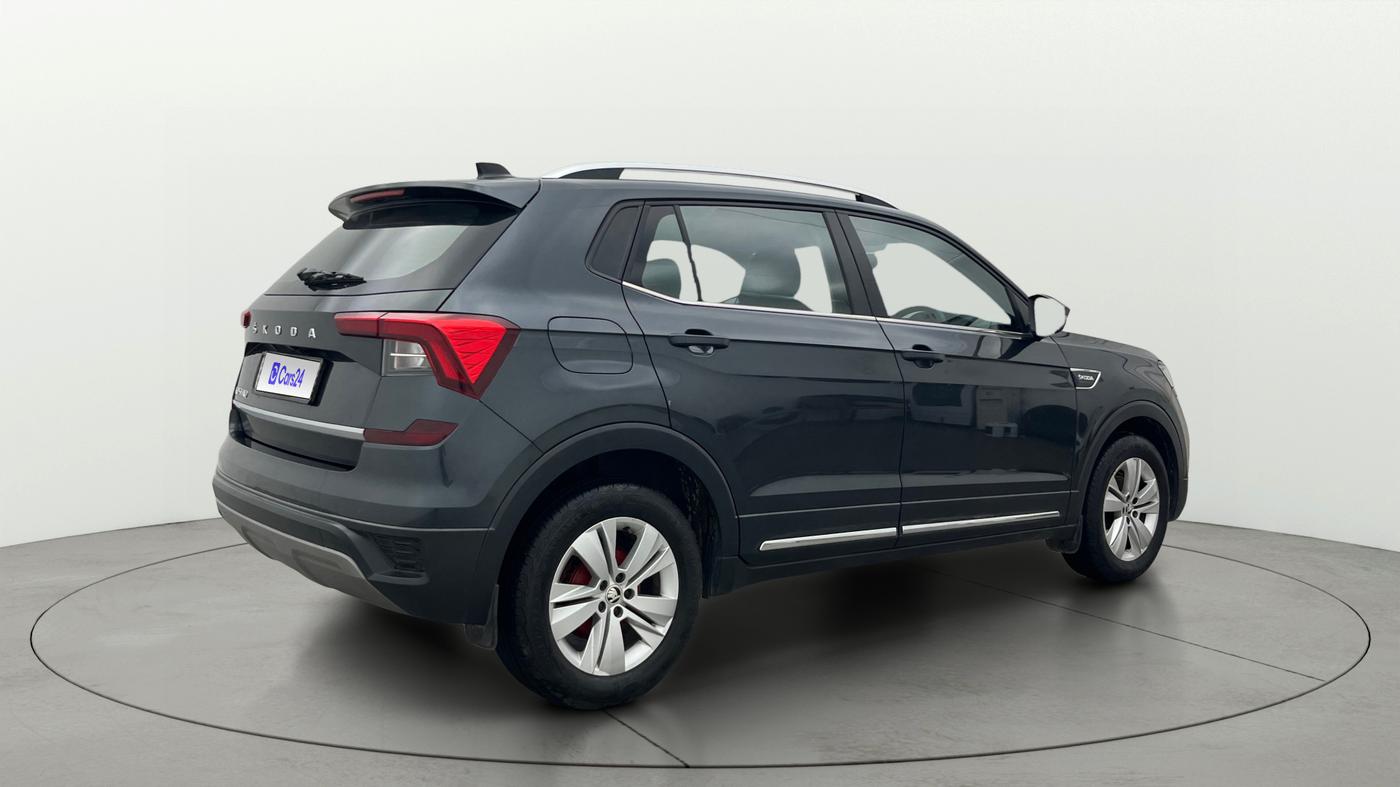 2022 Skoda KUSHAQ AMBITION 1.0L TSI MT, Petrol, Manual, 35,618 km, Right Back Diagonal