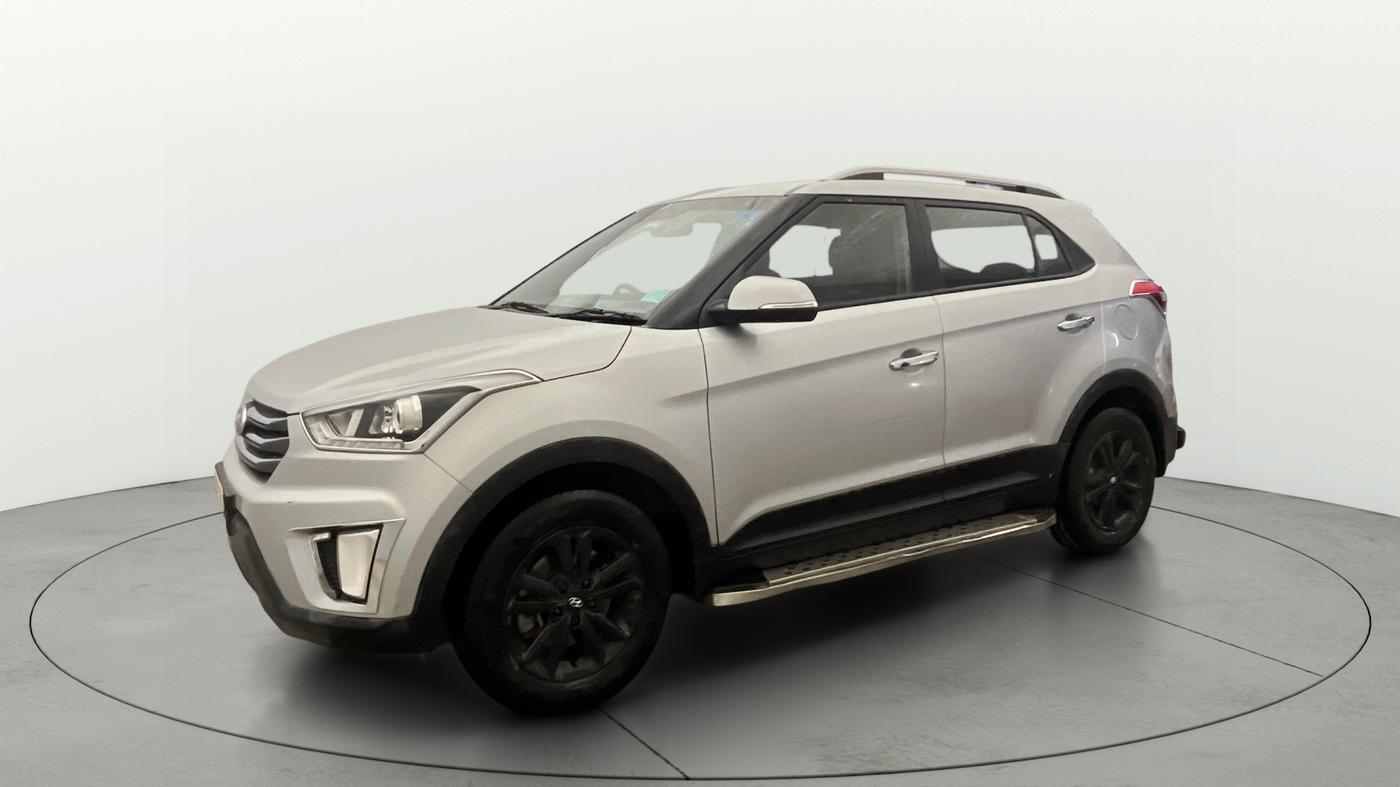 2016 Hyundai Creta SX PLUS 1.6 PETROL, Petrol, Manual, 51,696 km, Left Front Diagonal