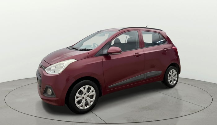 2015 Hyundai Grand i10 SPORTZ 1.2 KAPPA VTVT, Petrol, Manual, 73,042 km, Left Front Diagonal