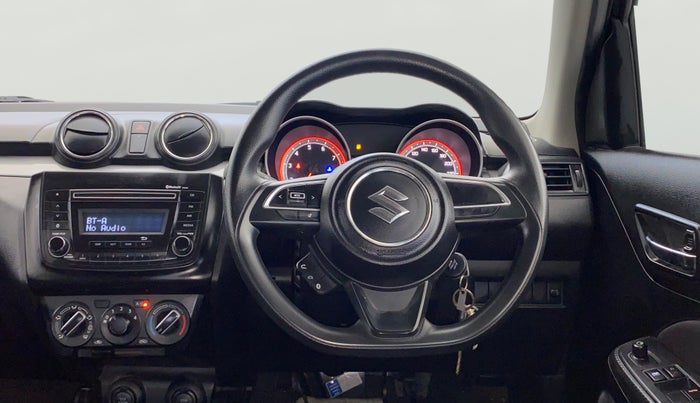 2018 Maruti Swift VXI, Petrol, Manual, 49,459 km, Steering Wheel Close Up