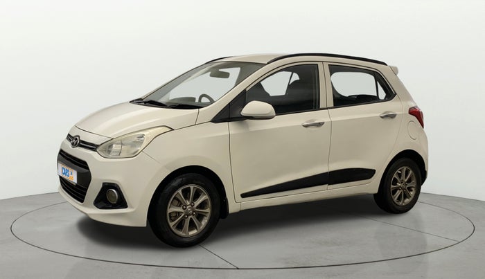 2015 Hyundai Grand i10 ASTA 1.2 KAPPA VTVT, Petrol, Manual, 80,835 km, Left Front Diagonal