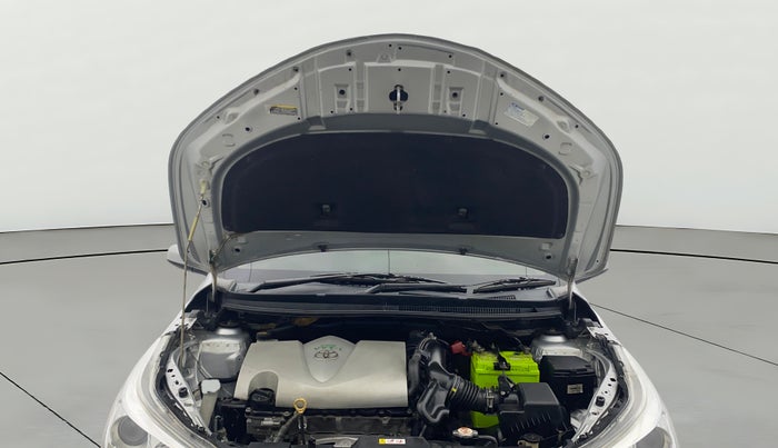 2019 Toyota YARIS J MT, Petrol, Manual, 1,27,430 km, Open Bonet