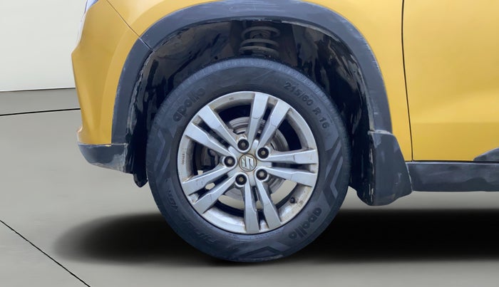 2016 Maruti Vitara Brezza ZDI PLUS, Diesel, Manual, 1,33,214 km, Left Front Wheel