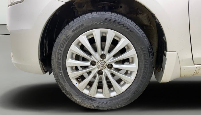 2018 Maruti Ciaz DELTA 1.4 MT PETROL, Petrol, Manual, 91,969 km, Left Front Wheel