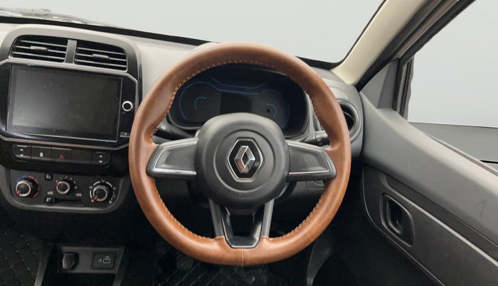 2021 Renault Kwid RXT 1.0 (O), Petrol, Manual, 24,174 km, Steering Wheel Close Up