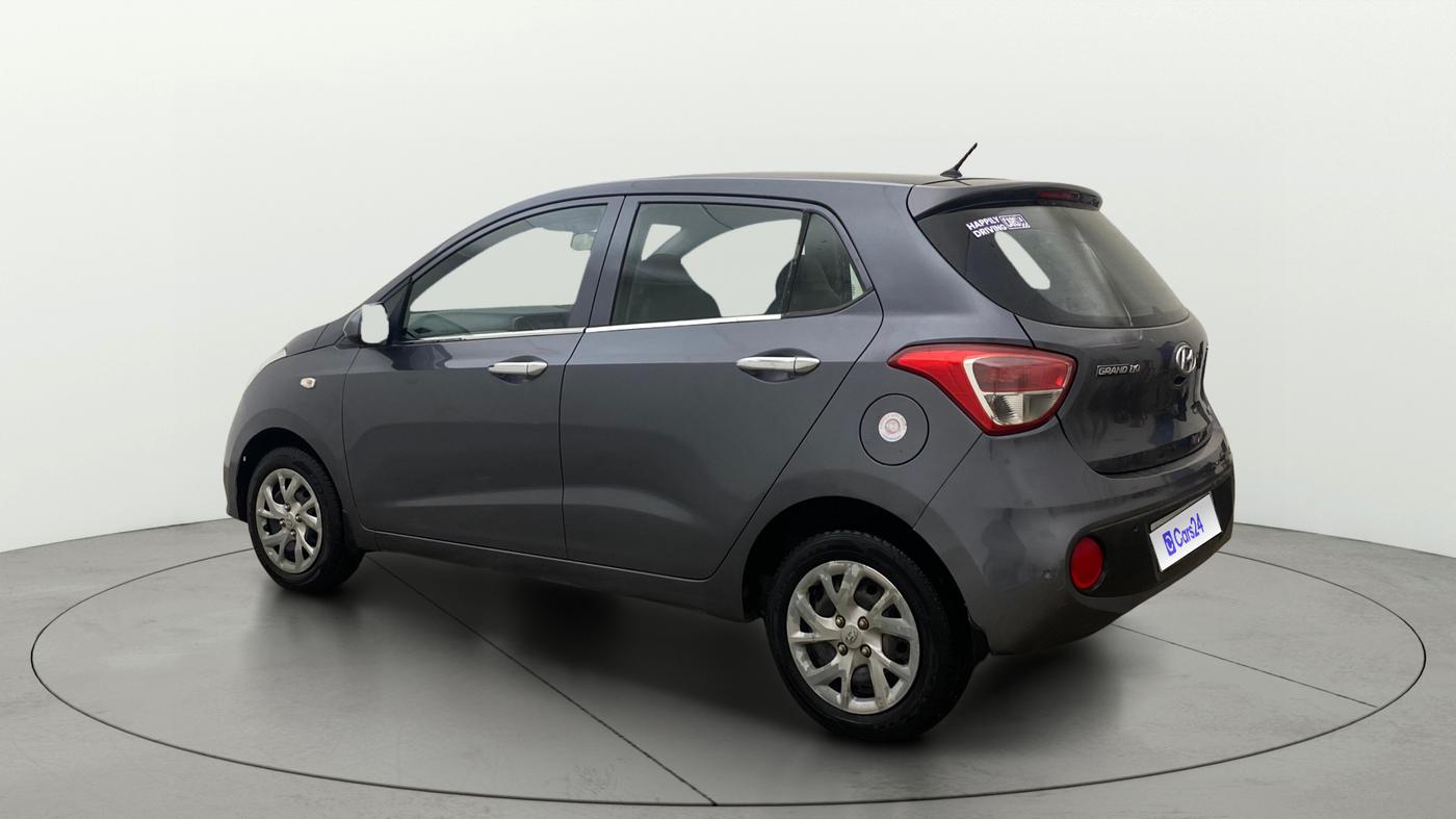2017 Hyundai Grand i10 SPORTZ 1.2 KAPPA VTVT, Petrol, Manual, 69,386 km, Left Back Diagonal