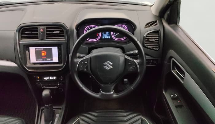 2021 Maruti Vitara Brezza ZXI PLUS AT SHVS, Petrol, Automatic, 50,190 km, Steering Wheel Close Up