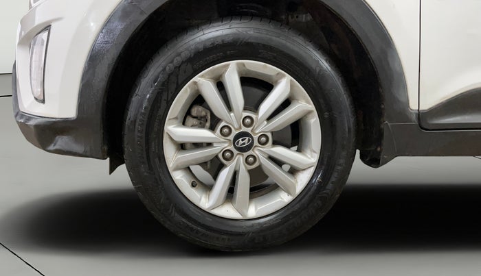 2017 Hyundai Creta SX PLUS 1.6 PETROL, Petrol, Manual, 58,764 km, Left Front Wheel