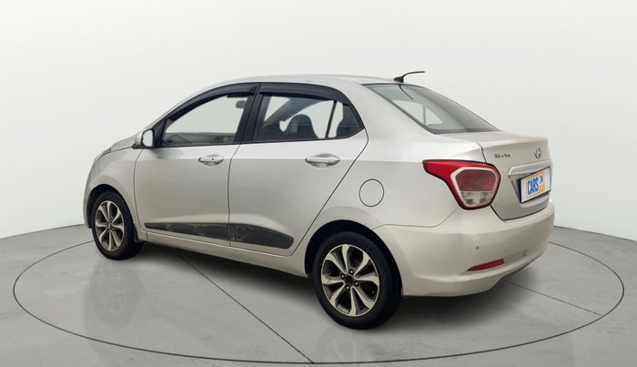2014 Hyundai Xcent SX AT 1.2 (O), Petrol, Automatic, 1,09,489 km, Left Back Diagonal