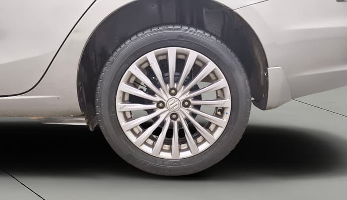 2017 Maruti Ciaz ALPHA  AT 1.4  PETROL, Petrol, Automatic, 94,064 km, Left Rear Wheel