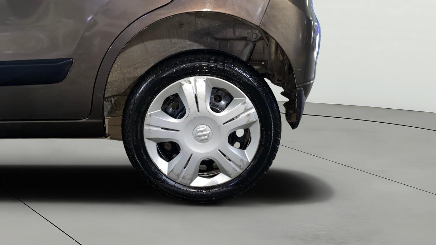 2018 Maruti Wagon R 1.0 VXI, Petrol, Manual, 8,484 km, Left Rear Wheel
