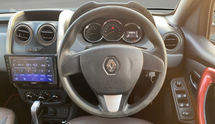 2017 Renault Duster RXS CVT, Petrol, Automatic, 55,281 km, Steering Wheel Close Up