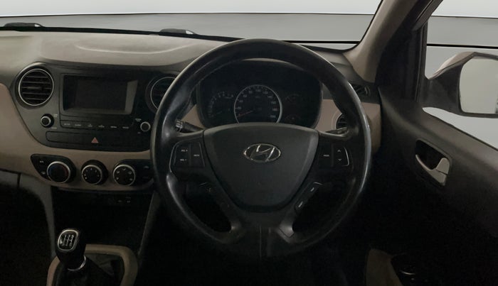 2017 Hyundai Grand i10 SPORTZ 1.2 KAPPA VTVT, Petrol, Manual, 28,138 km, Steering Wheel Close Up