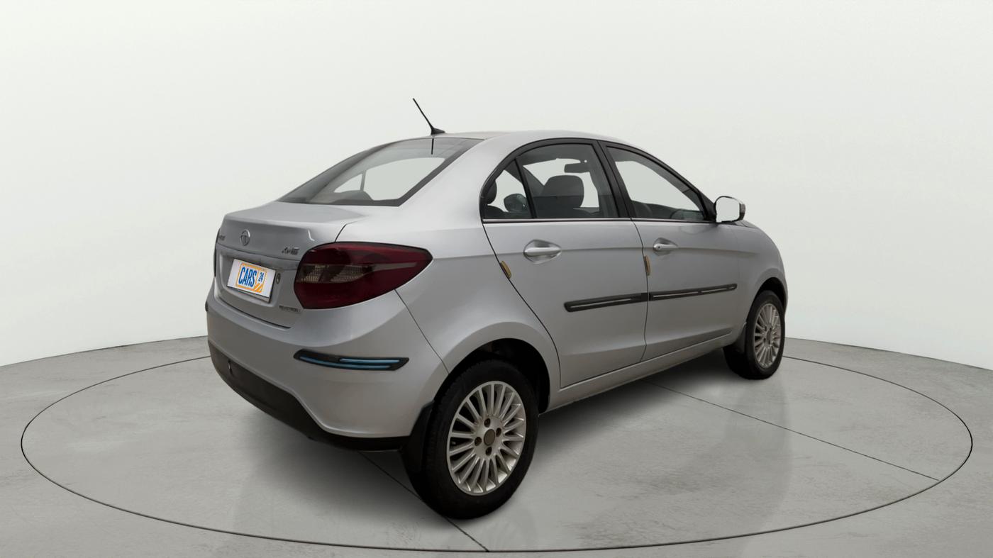 2014 Tata Zest XMS PETROL, Petrol, Manual, 69,402 km, Right Back Diagonal