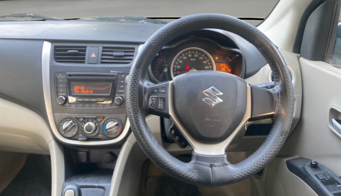 2015 Maruti Celerio ZXI AMT, Petrol, Automatic, 67,996 km, Steering Wheel Close Up