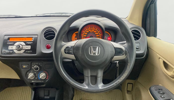 2014 Honda Amaze 1.2L I-VTEC S, Petrol, Manual, 83,704 km, Steering Wheel Close Up