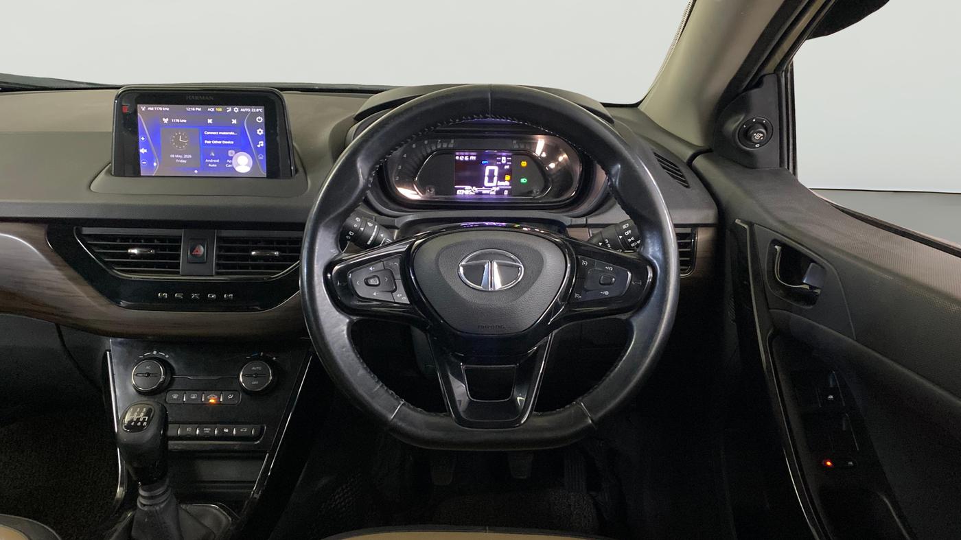 2022 Tata NEXON XZ PLUS PETROL KAZIRANGA, Petrol, Manual, 1,03,485 km, Steering Wheel Close Up