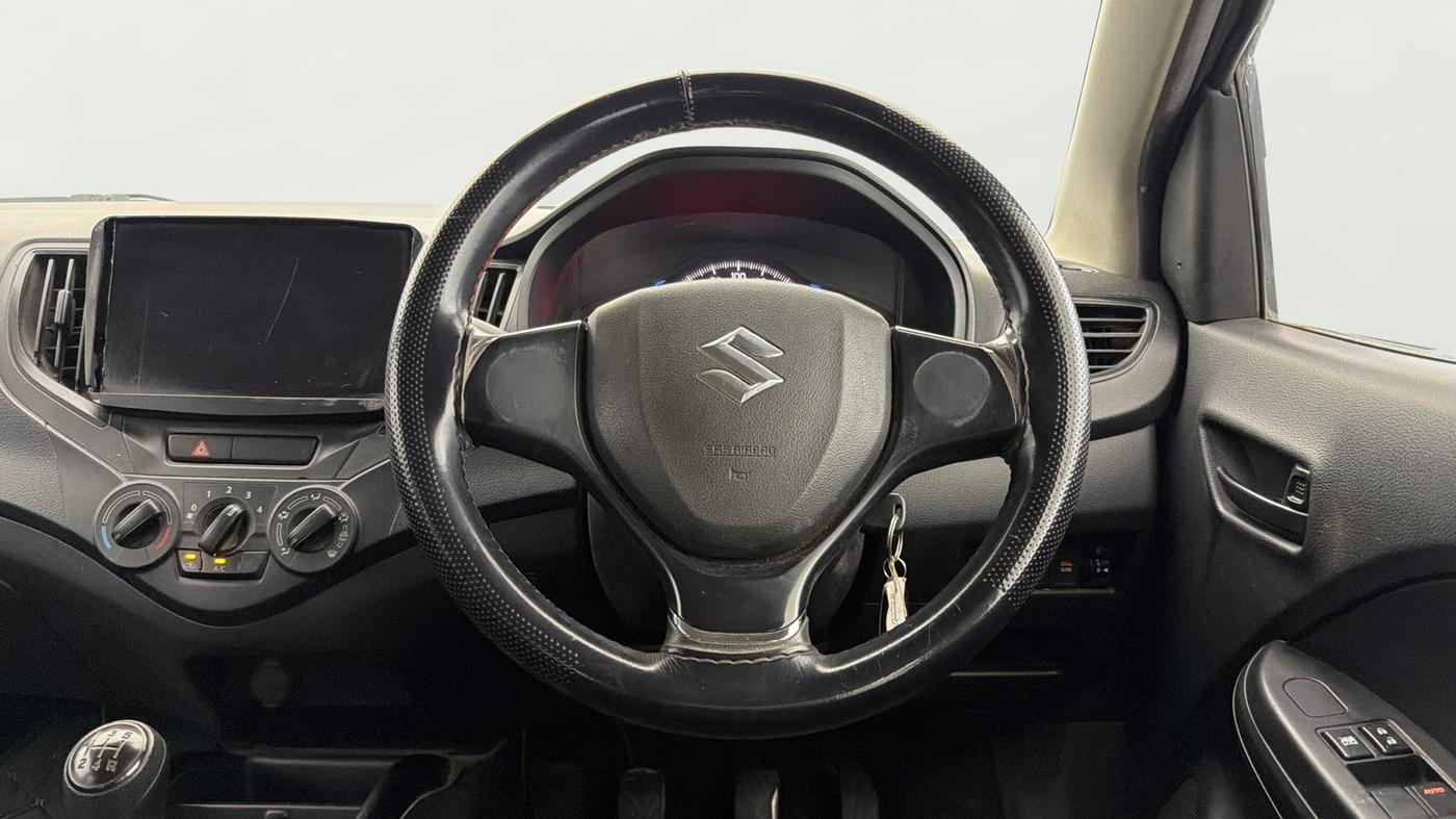 2020 Maruti Baleno SIGMA PETROL 1.2, Petrol, Manual, 42,657 km, Steering Wheel Close Up