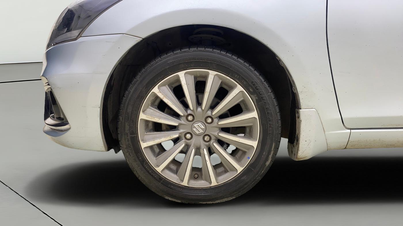 2023 Maruti Ciaz ALPHA  AT 1.5 SHVS PETROL, Petrol, Automatic, 37,327 km, Left Front Wheel