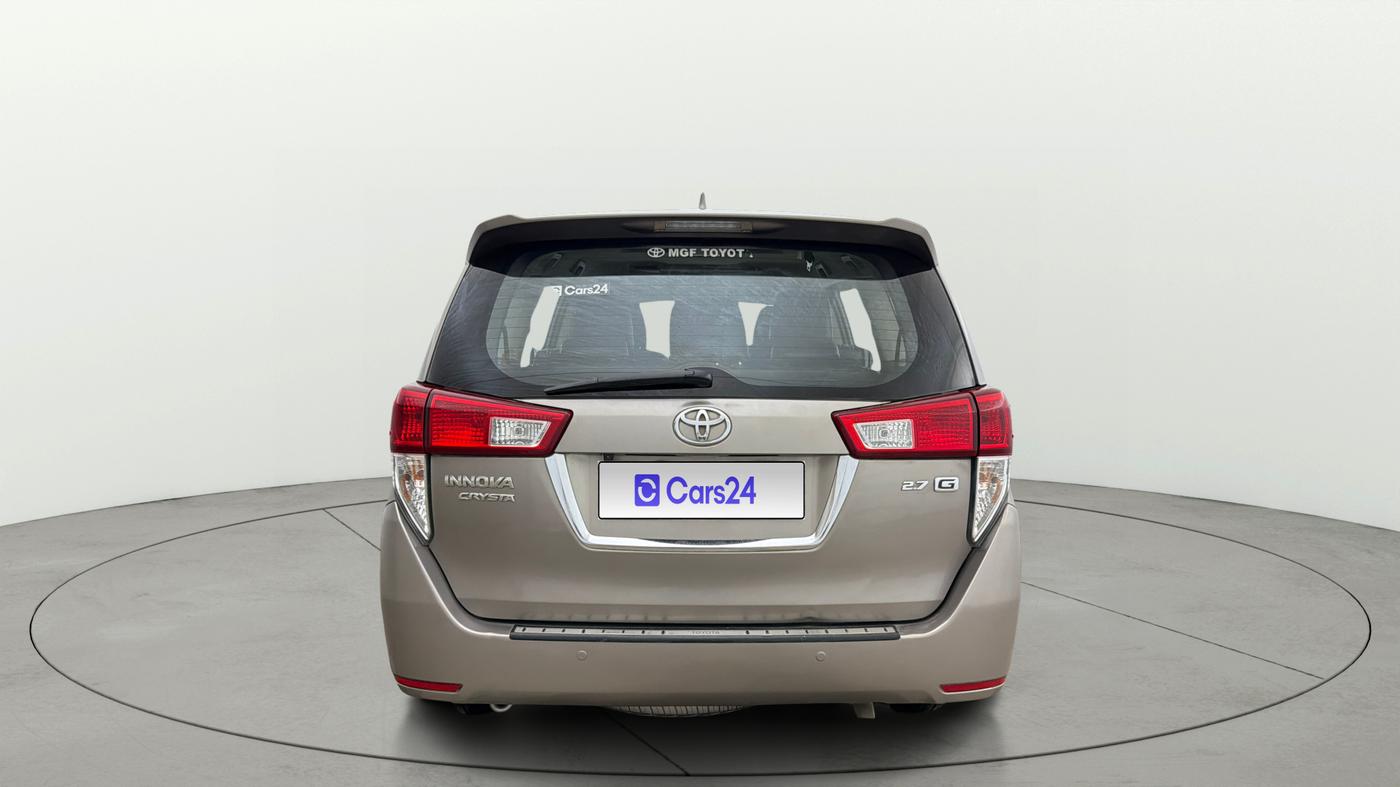 2019 Toyota Innova Crysta 2.7 GX 7 STR MT, Petrol, Manual, 76,419 km, Back/Rear