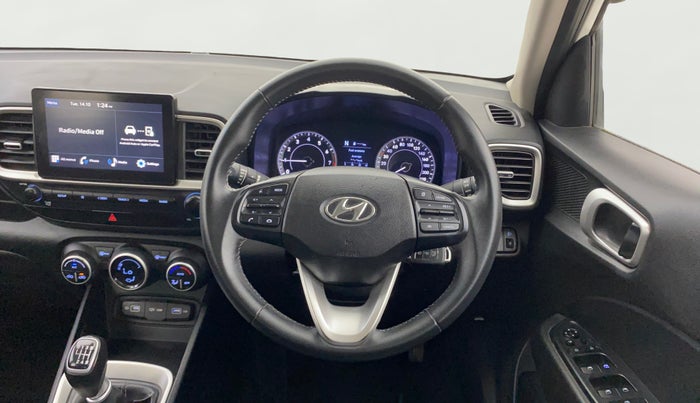 2021 Hyundai VENUE SX 1.0 TURBO IMT, Petrol, Manual, 38,017 km, Steering Wheel Close Up