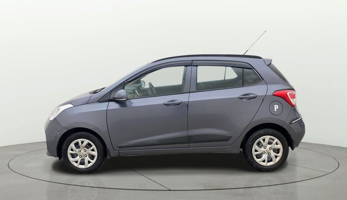 2017 Hyundai Grand i10 SPORTZ (O) 1.2 KAPPA VTVT, Petrol, Manual, 49,361 km, Left Side