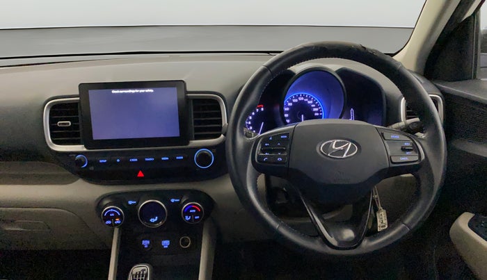 2019 Hyundai VENUE SX 1.0 TURBO DUAL TONE, Petrol, Manual, 74,862 km, Steering Wheel Close Up