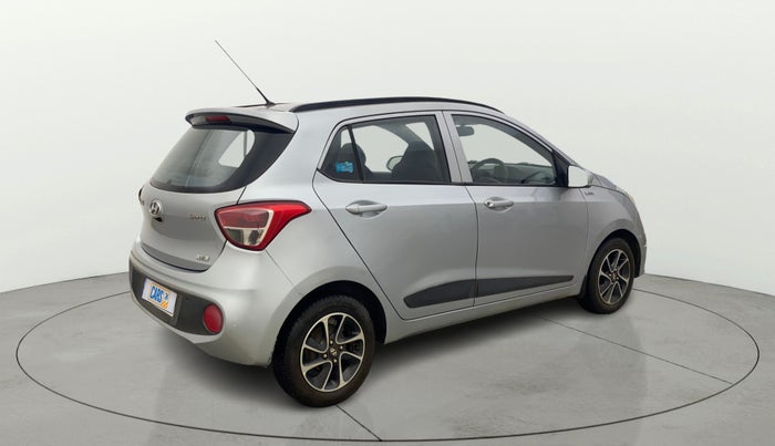 2019 Hyundai Grand i10 SPORTZ AT 1.2 KAPPA VTVT, Petrol, Automatic, 52,431 km, Right Back Diagonal