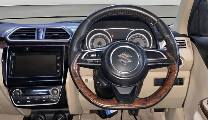 2017 Maruti Dzire ZDI PLUS AMT, Diesel, Automatic, 47,108 km, Steering Wheel Close Up